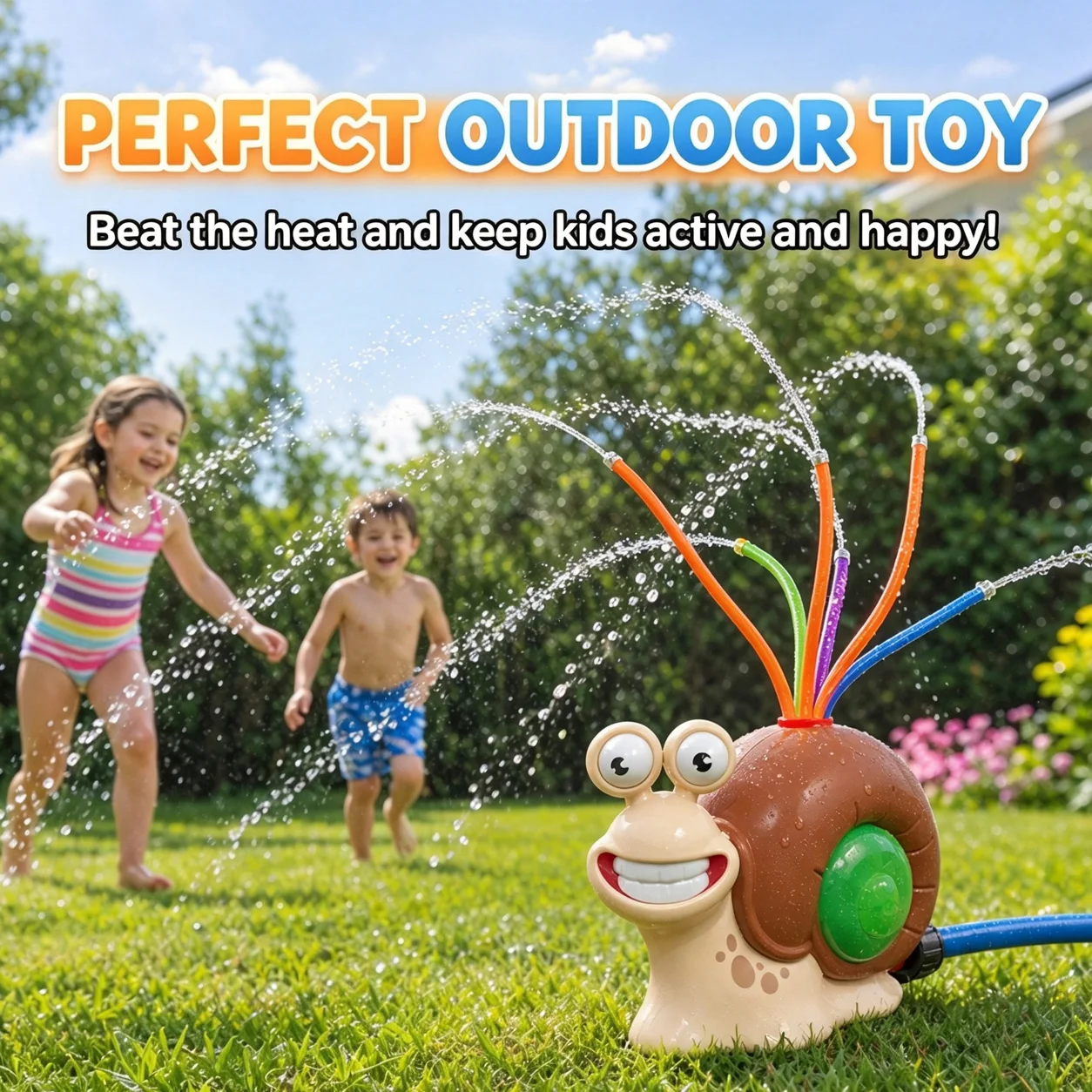 Cute Snail Water Sprinkler 2