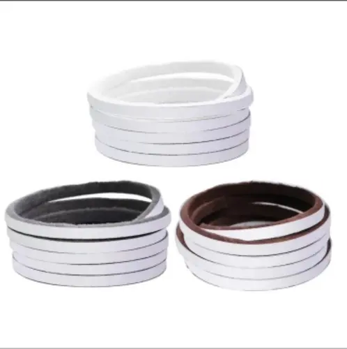 Self-adhesive Bristles Wool Pile Weatherstrip Door Window Brush Seal 7/9 X 5mm 9mm 12mm 15mm 23mm Warm Winter Gray White Brown - Image 2