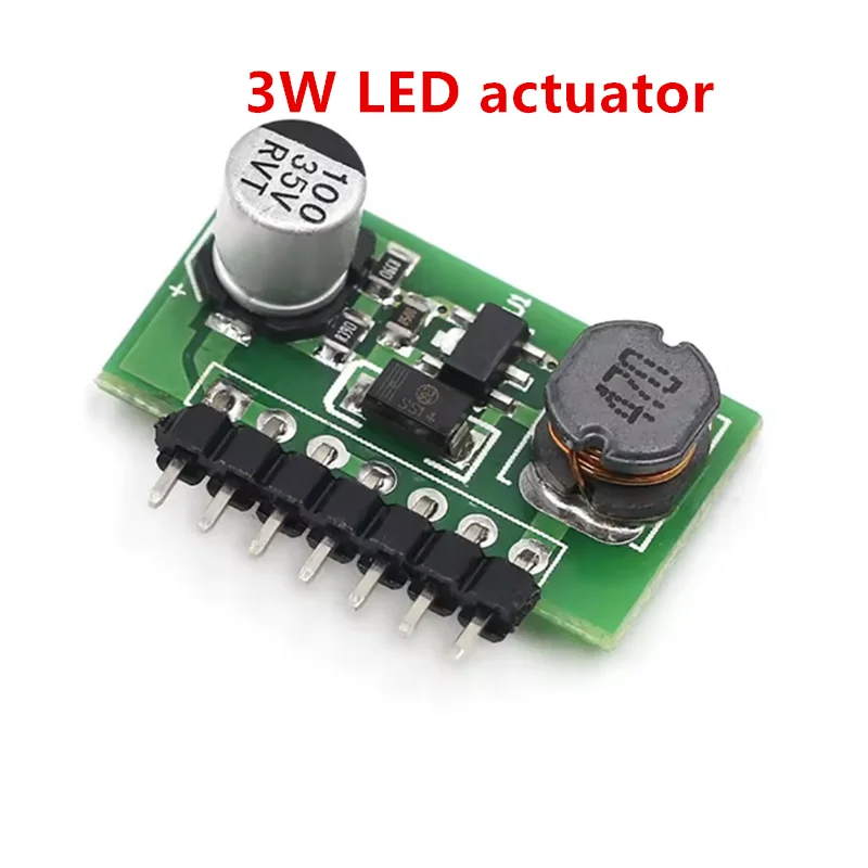1W 2W/3W LED 드라이버 지원 PMW 디머 DC-DC 5-35V 스텝다운 벅 컨버터 모듈 350mA 700mA 1W 2W/3W LED 드라이버