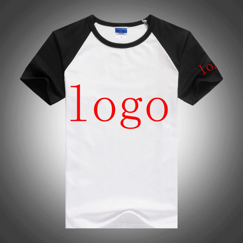 Customized Logo Printing Fashion 2023 New Man's Summer Shoulder Thrust Short Sleeve Cotton Comfortable Slim Fit T Shirts Tops