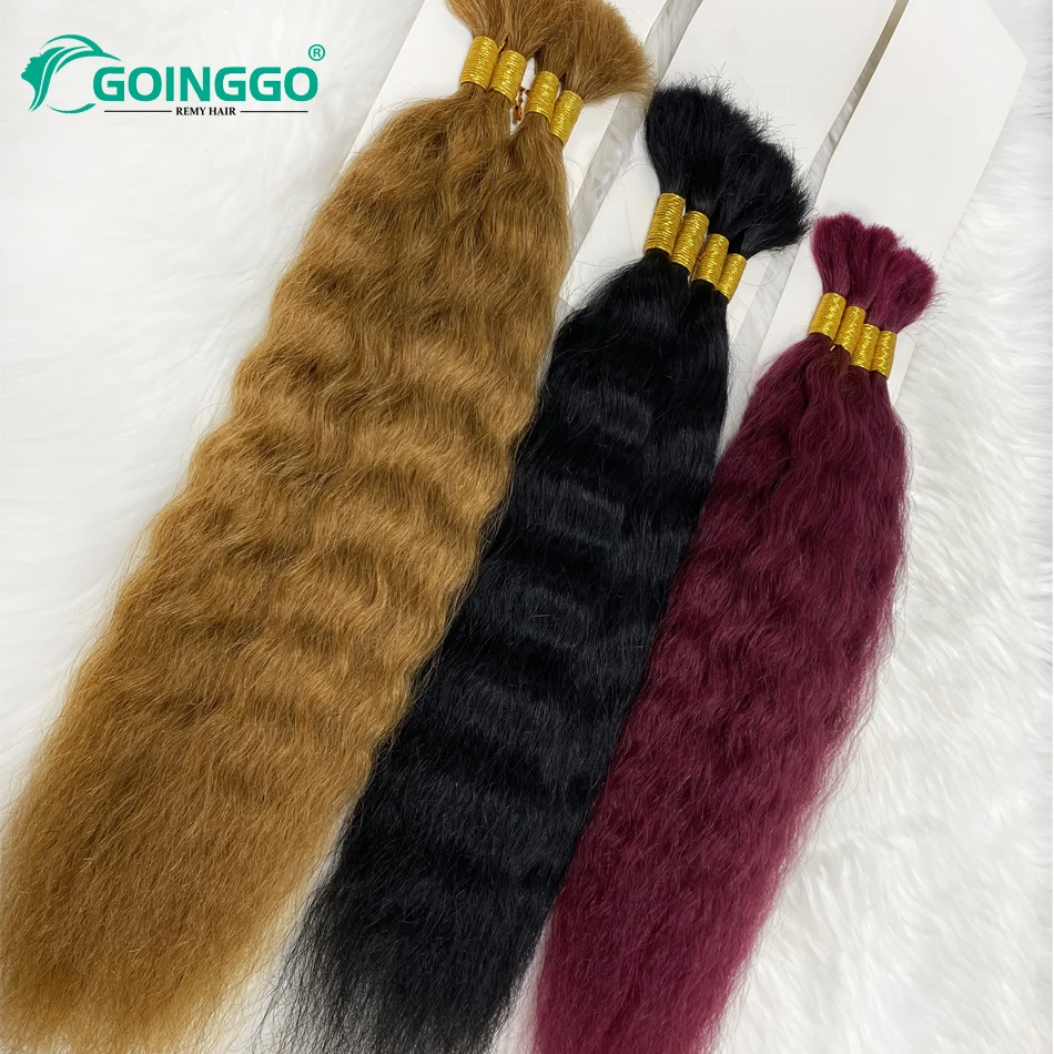 Human Braiding Hair Braiding Hair Extensions Human Hair Extensions Human Hair Braiding 4Pcs/100G 14-28Inch