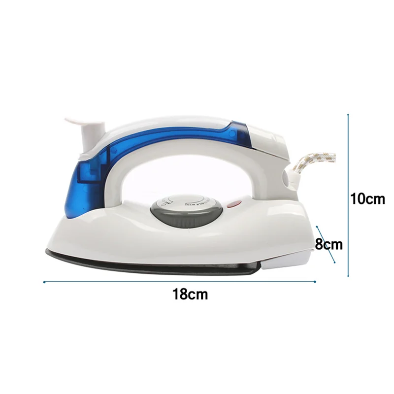 700W 220V Collapsible Flatiron Folding Travel Steam Iron Mini Electric Flatiron Adjusted Temperature Steam Electric Irons