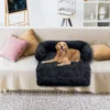 Washable blanket Sofa cover Large dog bed Sofa plush dog pet House sofa cushion plush warm kennel pet cat puppy cushion 3