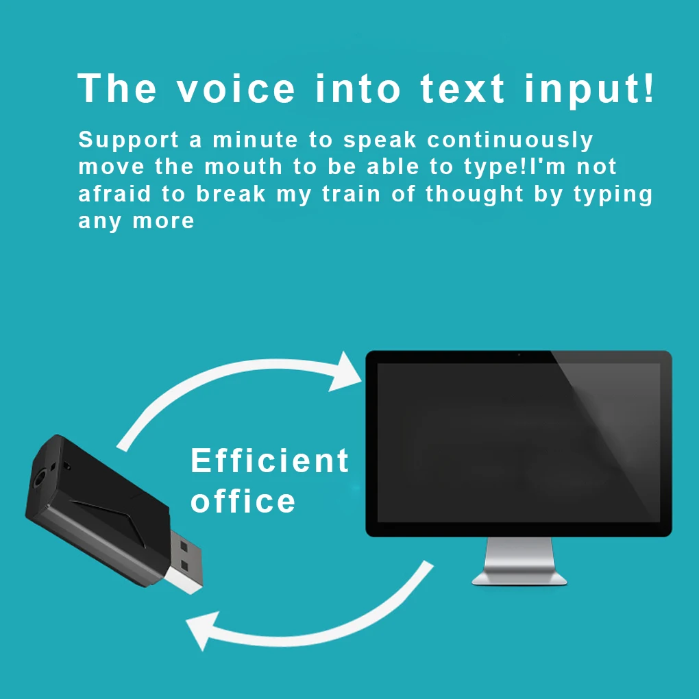 Portable Smart Microphone Translator 28 Language Translation Speech Recognition Device USB Wireless Translator