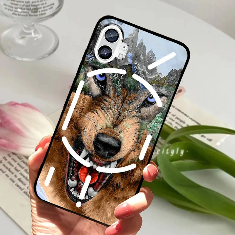 Shockproof Black Bumper Back Phone Case