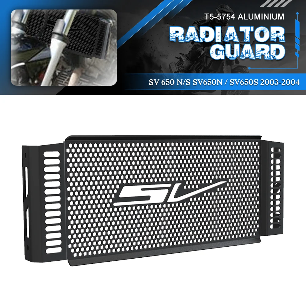 

FOR Suzuki SV650N SV650S 2003 2004 Motorcycle Accessories High Quality Radiator Grille Oil Cooler guard Tank Cover Protection