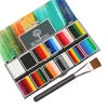 Bowitzki Professional Mountains and rivers Face Paint And Body Paint 12x10gm One Stroke Split Cake Rainbow Halloween ﻿ 1