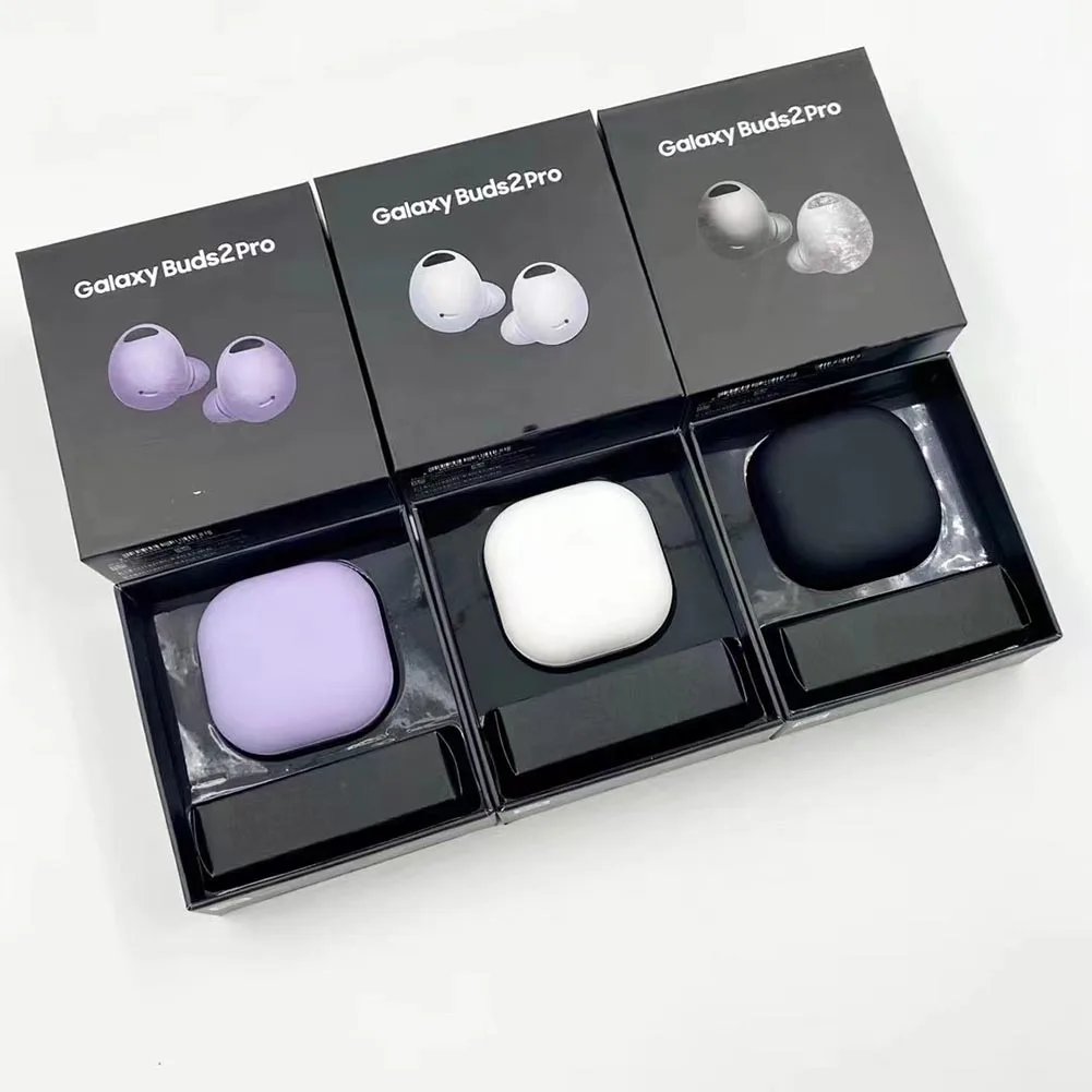 For Galaxy Buds2 Pro Earbuds Touch Control Wireless Headphones Noise Reduction Bluetooth-Compatible with Charging Box for iPhone 5