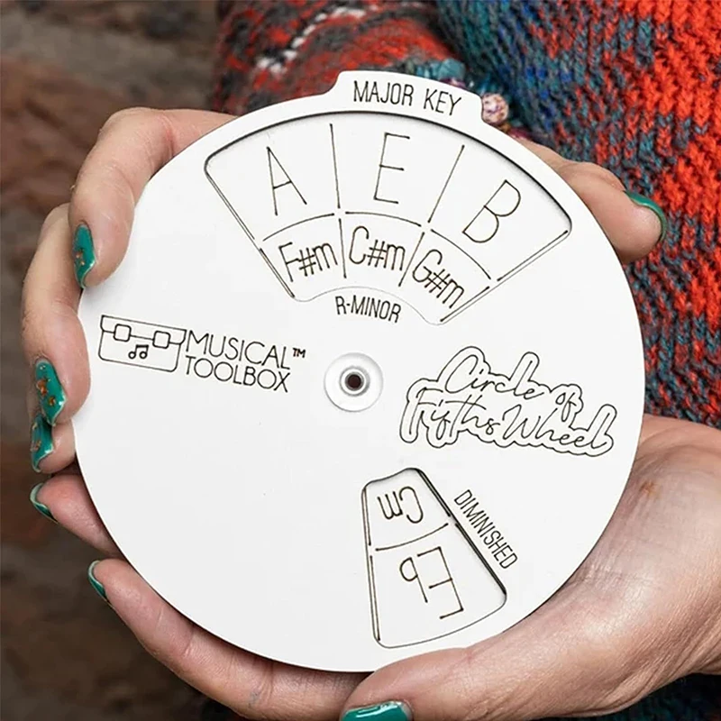 

Круг пятых колес инструменты для деревянных аккордов круговое колесо расширить способность к воспроизведению песен письмо и исследование музыки должно иметь