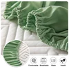 Waterproof Mattress Cover Multi Size Fitted Sheet Bed Cover Machine-Wash Bedspreads For Double Bed Anti Stain 12 Colors Bed Home 4