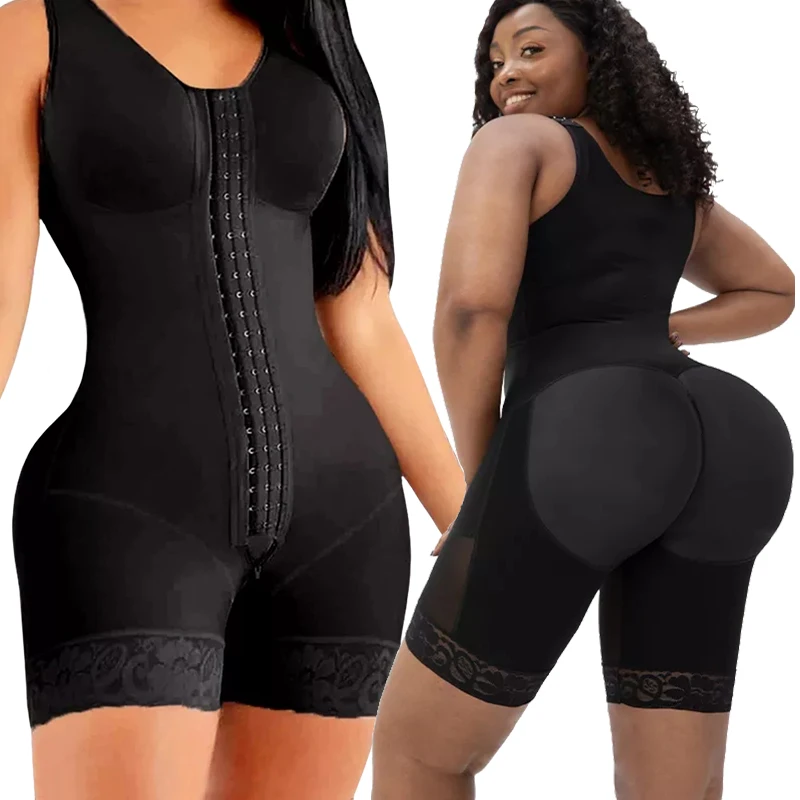 Women Body Shaper Full Body Shapewear Compression Girdle Fajas Colombian Corrective Underwear Tummy Control Shaper Butt Lift Slim Corset Bodysuits