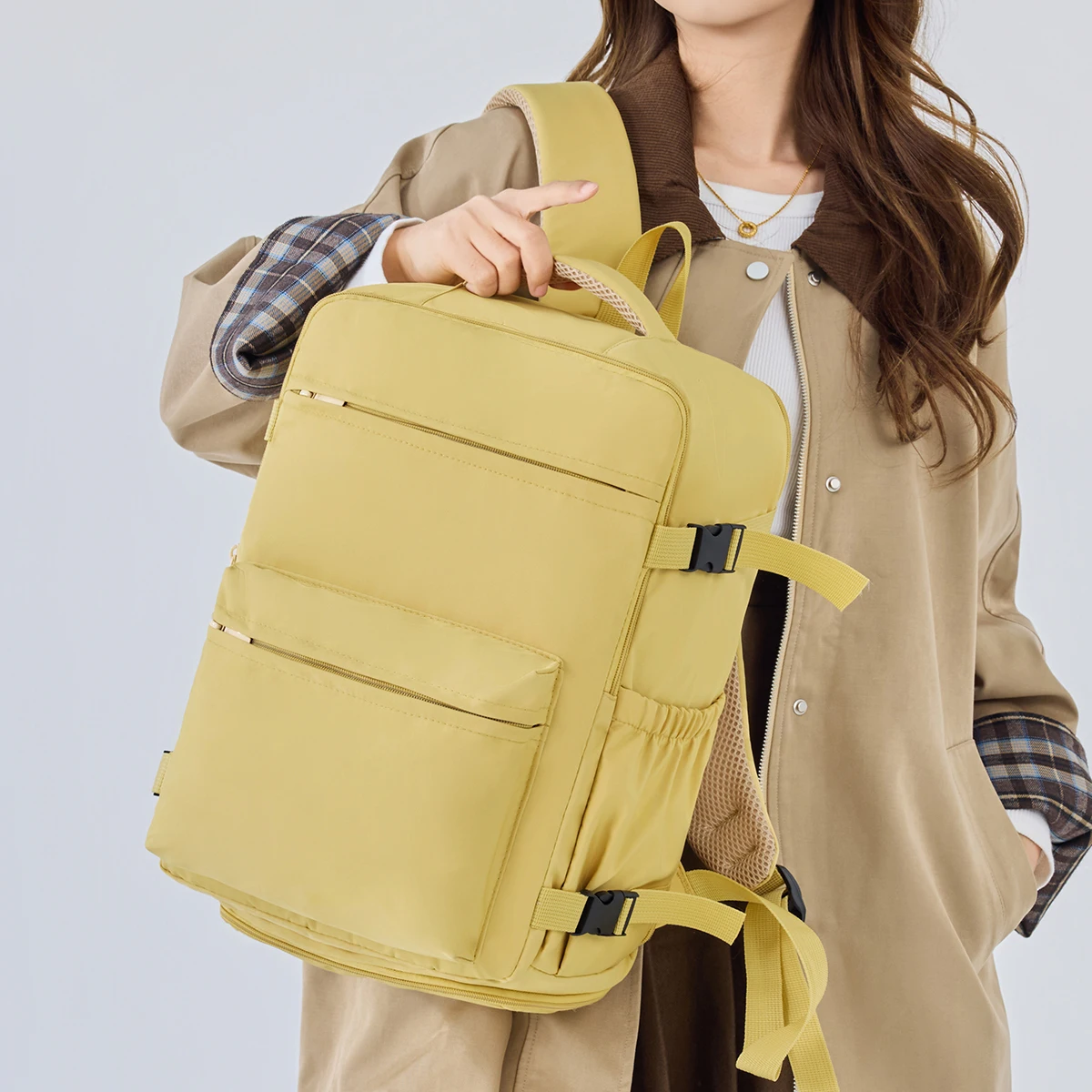 Travel Backpack Men's Large-Capacity Backpack 2026 New Short-Distance Travel Lightweight Women's Backpack Luggage School Bag Student Going Abroad Boarding