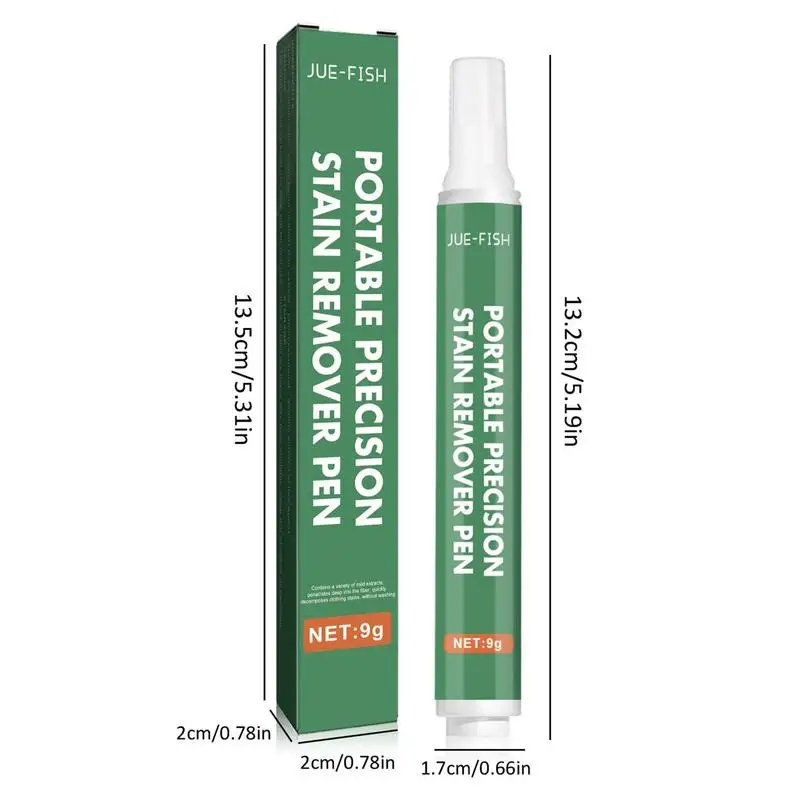 Stain Removing Pen Stain Remover Pen 9g Grease Remover For Clothes Portable Travel Stain Supplies For Quickly Decomposing Food Oil Stains