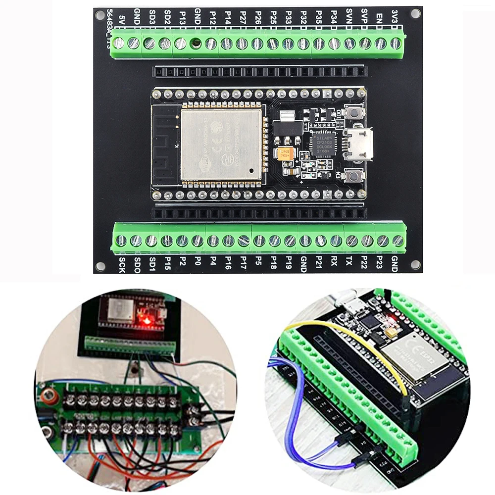 ESP32 rozwój pokładzie tabliczka zaciskowa GPIO 1 do 2 do 38 Pin ESP-32S ESP32 rozwój pokładzie ESP8266 ESP-12E 9 Sce7ce44eb88c484db686e3fb6ed06d675 ESP32 rozwój pokładzie tabliczka zaciskowa GPIO 1 do 2 do 38 Pin ESP-32S ESP32 rozwój pokładzie ESP8266 ESP-12E