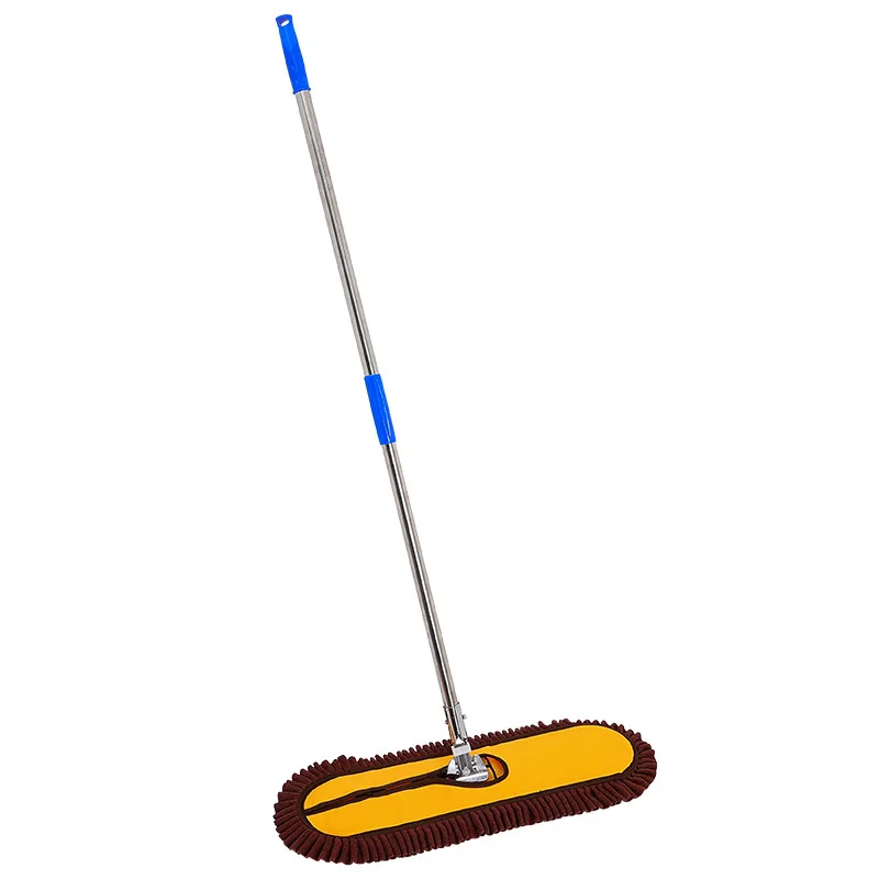 

Плоская Швабра из микрофибры, с 2 моющимися насадками