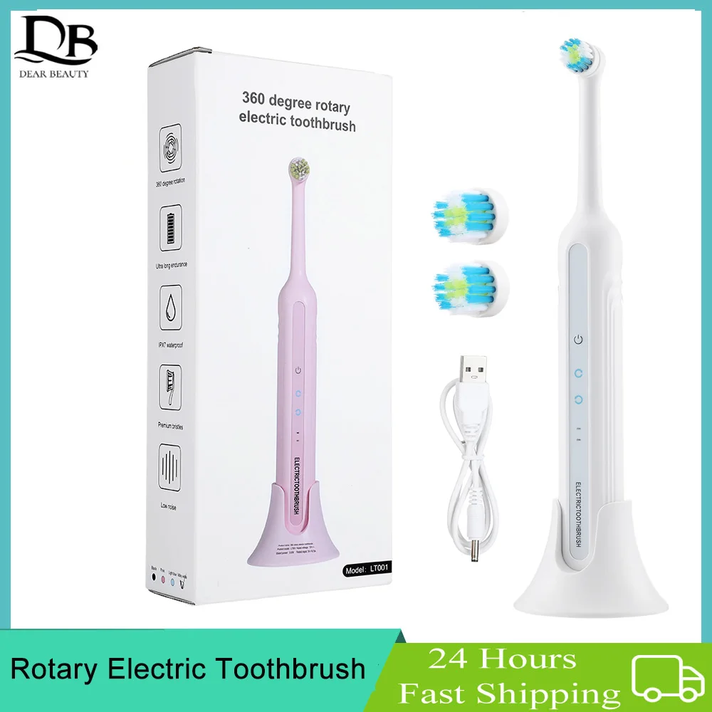 Electric Toothbrush Rechargeable High Frequency Vibration Dental