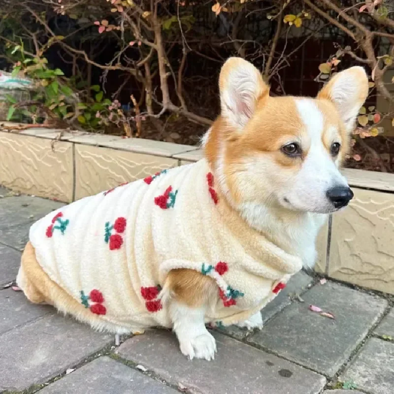 Welsh Corgi Dog Clothes Winter Pet Vest Coat Jacket Dachshund