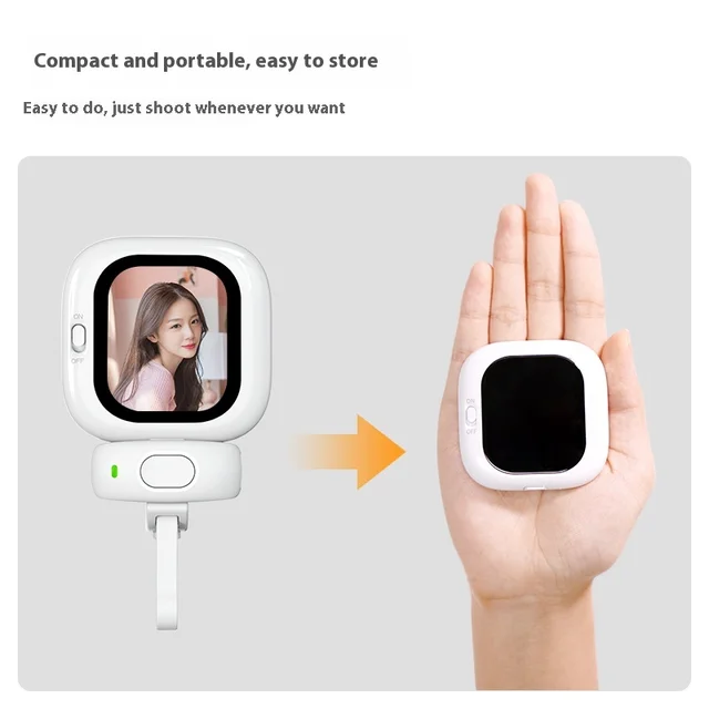 Founist Vlogmate Magnetic Selfie Monitor Bluetooth Remote Control Amoled Screen Portable For Iphone 5-12 13 14 15 16 Accessories 6