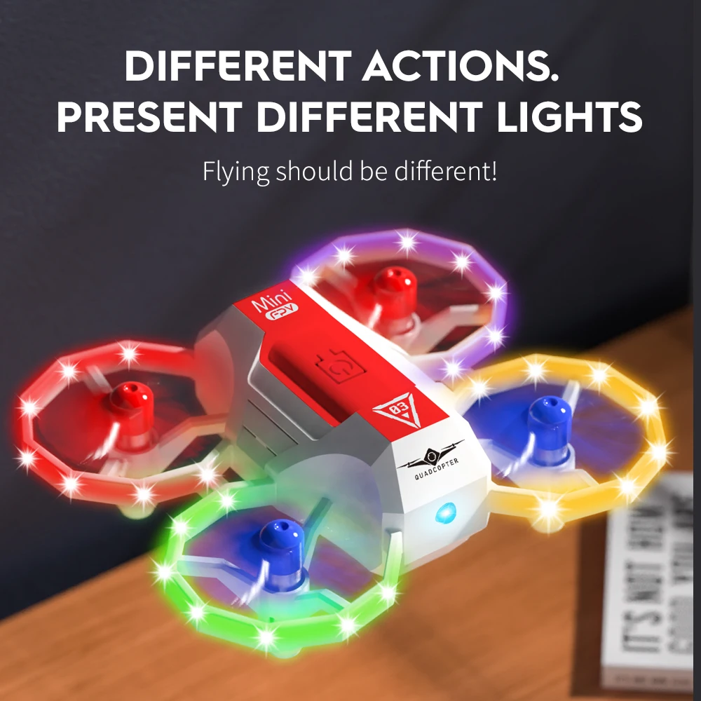Mini 2.4G 4CH Remote Control Quadcopter Drone Toy