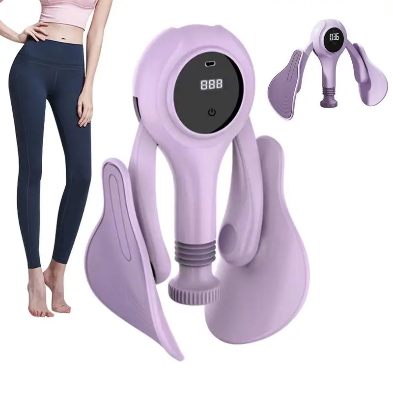 

Thigh Muscle Exerciser Adjustable Women Pelvic Floor Muscle Trainer With Counter Home Gym Workout Equipment For Thighs Arms