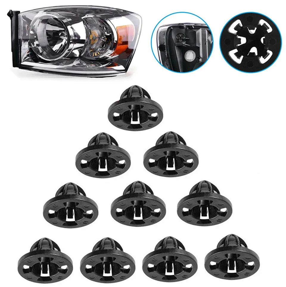 20 stücke Auto Rücklicht Lampe Retainer Verschluss Clip Stud Retainer Für Dodge Ram 1500 2500 3500 Serie 2007 2008 68084593 AA 68084593 – Detail 6