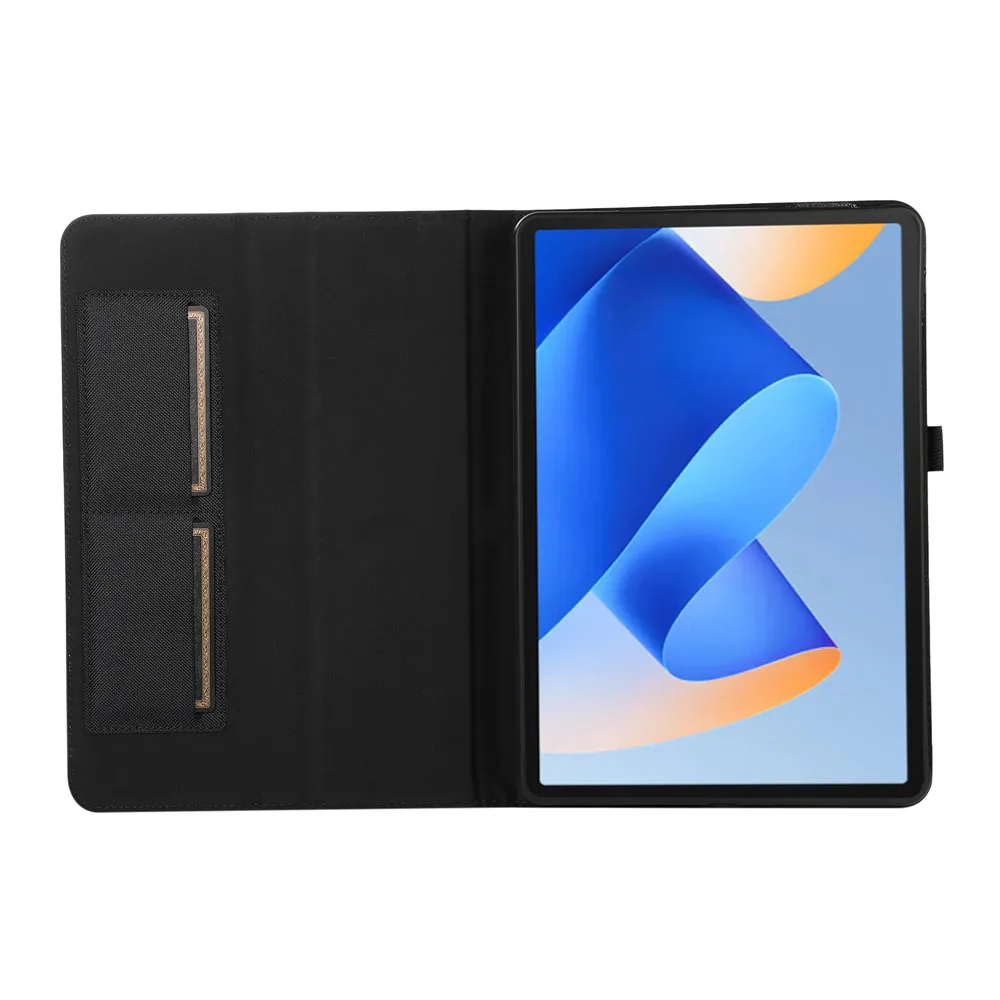 Premium Soft Fabric Flip Folio Stand Shockproof Tablet Case - 11.5 Inch