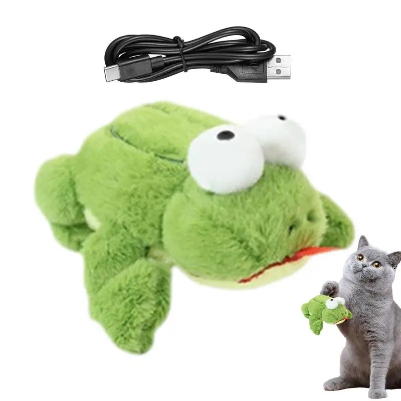 

Flapping Cat Toy Cute Flapping Plush Active Moving Pet Toy Fun Moving Cat Interactive Toy With 3 Modes Catnip Toys For Cats