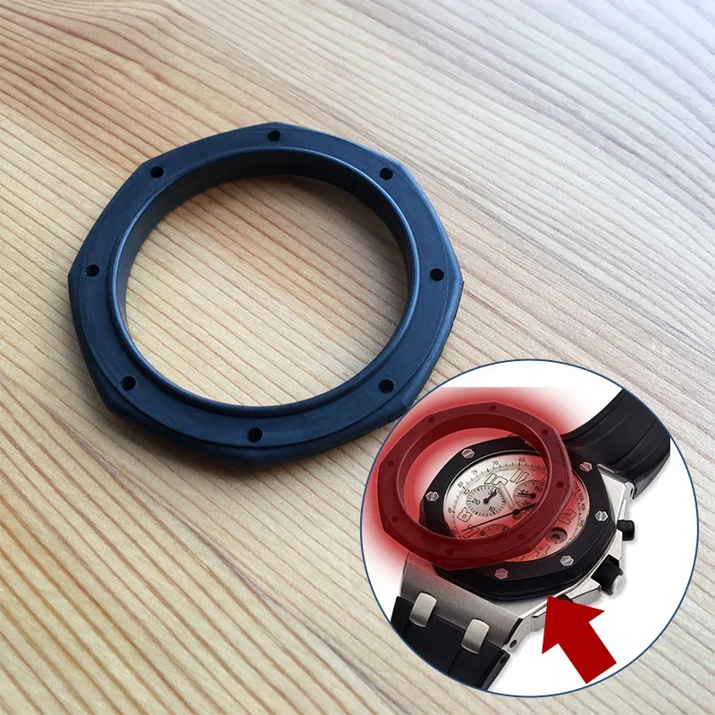 Orologio Lunetta Impermeabile Gaskt Per Ap Audemars Piguet Roo Royal Oak Offshore Rubbercled Ref. 25940 Cassa Dell'Orologio Cronografo