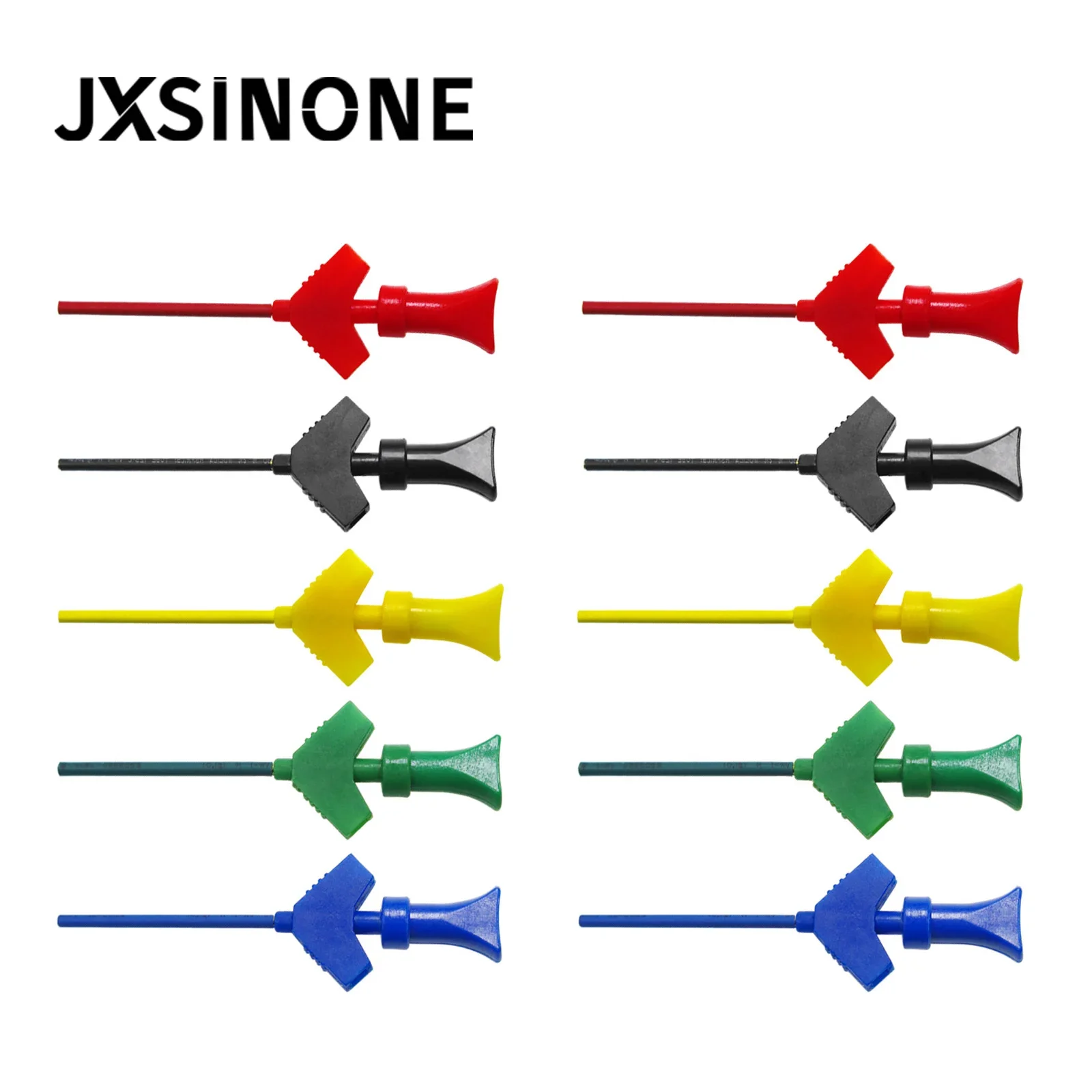 10 Stück IC Test Leitungen - Mini Grabber Test Hooks Set
