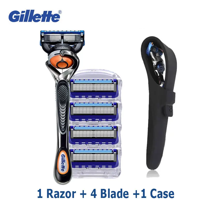 Gillette Fusion Proglide Flexball Power Razor Electric Shaving Razors  Blades Safety Shave Men's Beard Shaver 1 Holder 5 Blade - Razor Blades -  AliExpress