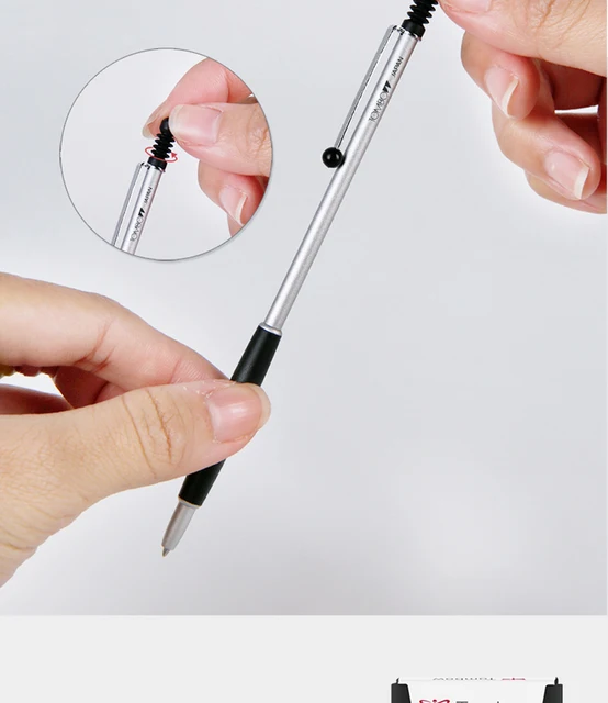 1pcs Japan TOMBOW ZOOM Slim Metal Ballpoint Pen 0.7mm Black