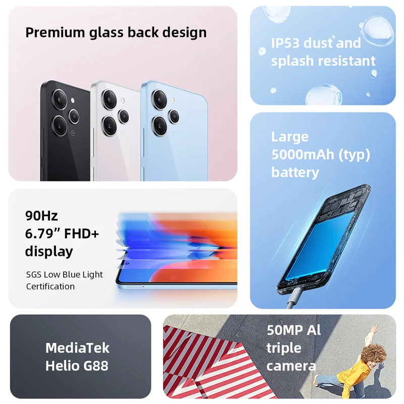 Xiaomi Redmi 12 Global Version 4GB 128GB Large 6.79