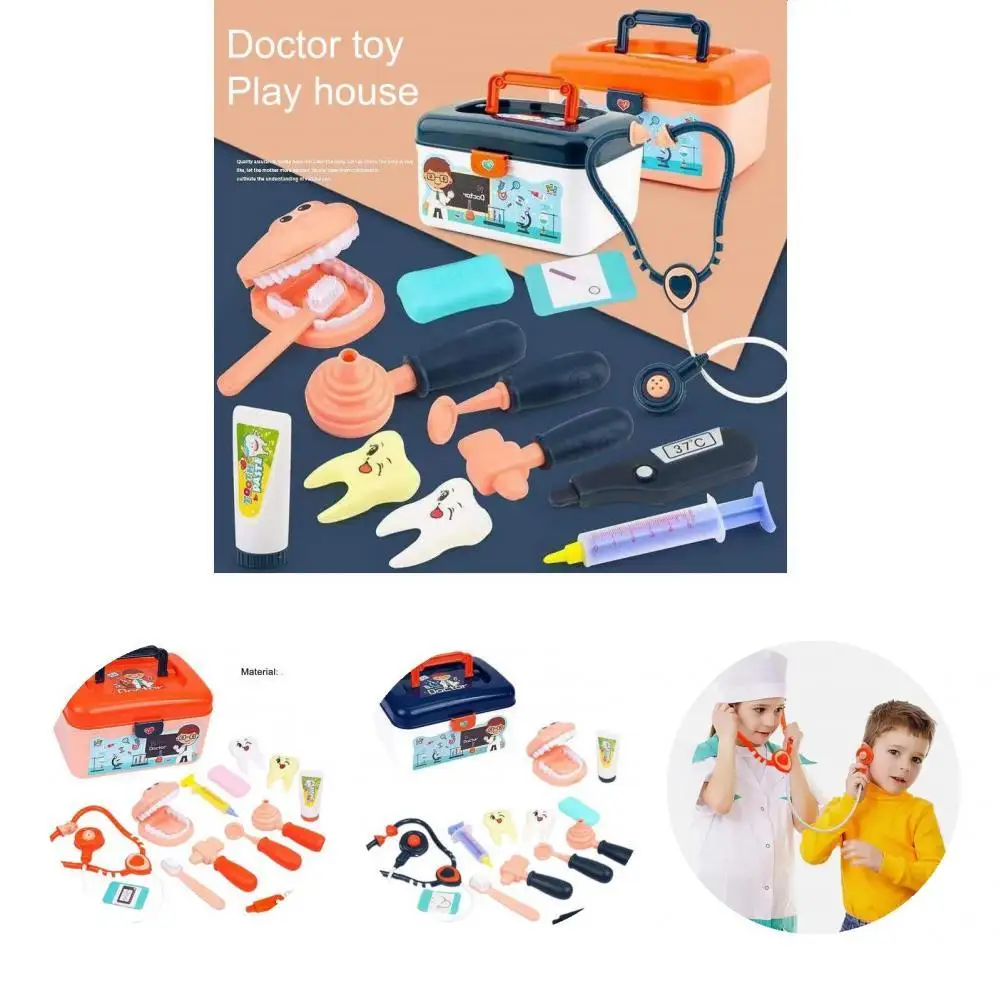 doctor theme playset pretend play doctor toys stethoscope medical kit doctor play set doctor roleplay dress up toys learning 1Set Lovely with Box Learn Cognition Nurse Injection Stethoscope Doctor Toy for Girl Doctor Set Toy Pretend Play Toy