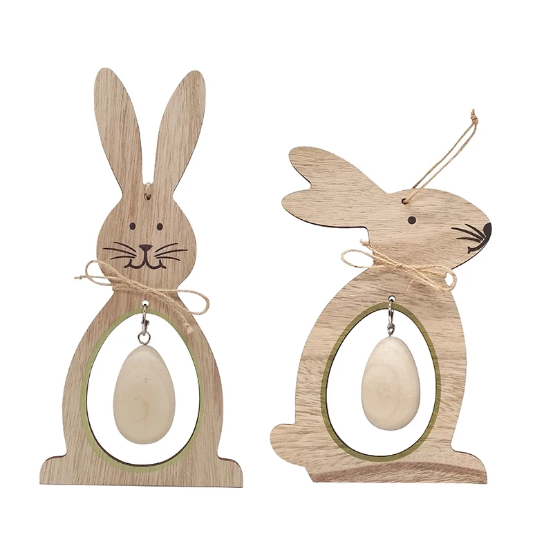 Wooden Easter Ornaments Easter Wood Decoration Wooden Easter