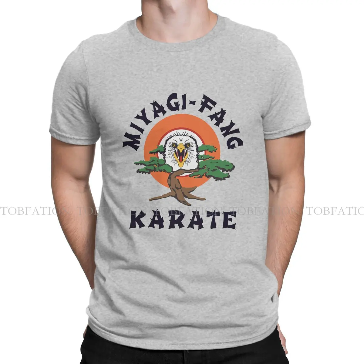 Eagle Men's TShirt MIYAGI FANG KARATE Individuality T Shirt 100% Cotton  Graphic Sweatshirts New Trend - AliExpress, image size:1200x1200