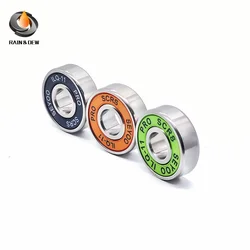 8Pcs High - Performance Green Skate and Scooter Bearings - Smooth and Fast - 608 ILQ - 11 Green