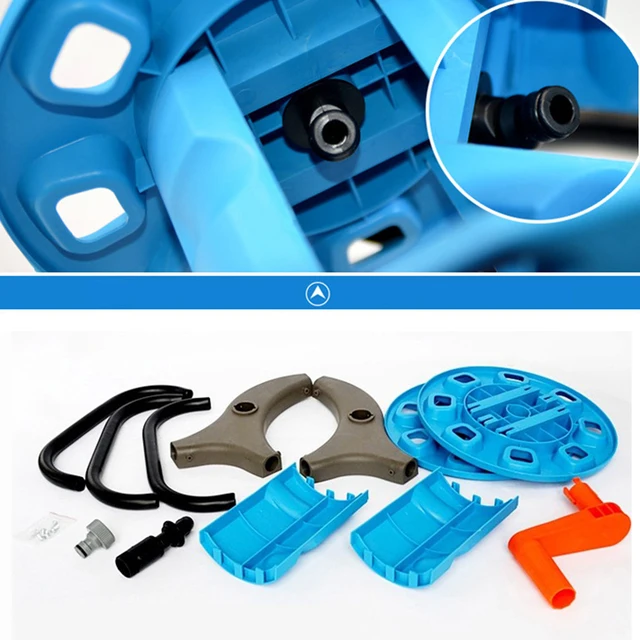 Hordozható Tömlő Tekercs Kosár Kerekekkel Nagy Teherbírású Kerti Tekercsek Vízkerti Tartó Kívül - Image 3