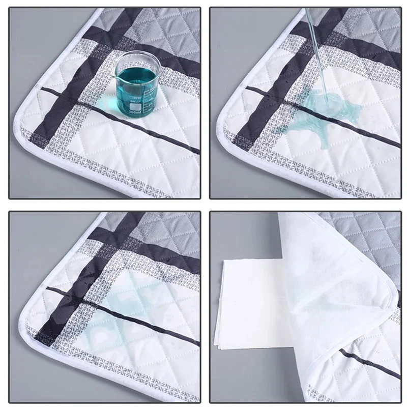 Waterproof & Washable Cute Cartoon Bed Protector - Breathable Urine Mat