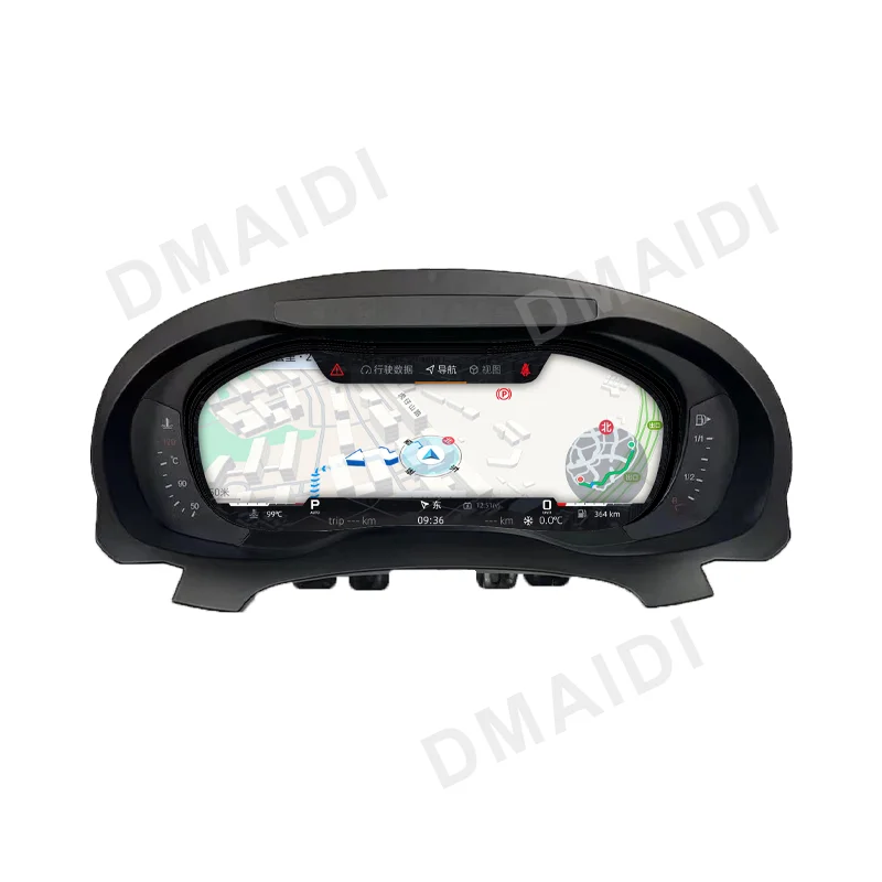 Panel de tablero Digital LCD para Volkswagen Golf 6 GTI 6R 2008-2014 sistema Linux grupo de instrumentos virtuales velocímetro de pene 1