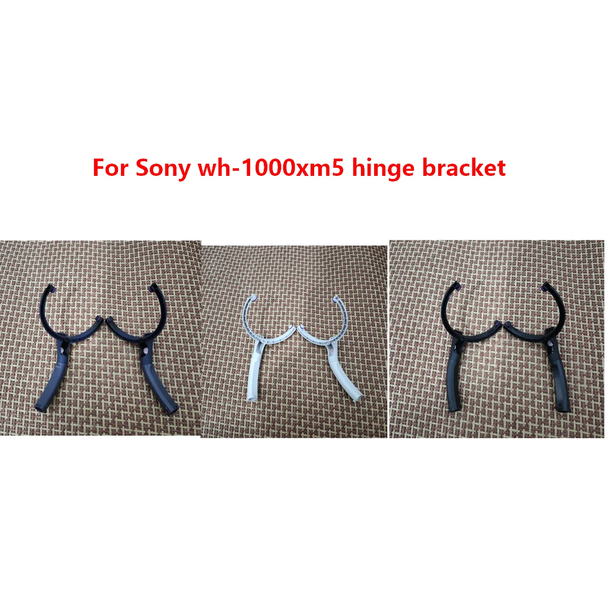 Original replacement hinge bracket for Sony wh-1000xm5 headphone wh 1000xm5 headset repair part speaker hanger part have logo