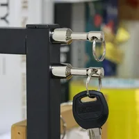 1/10Pcs Neodymium Pocket Keychain Magnets with Iron Ring  for Hanging Key Jewelry Holder Travel Office Magnet Ring Portable Tool 2