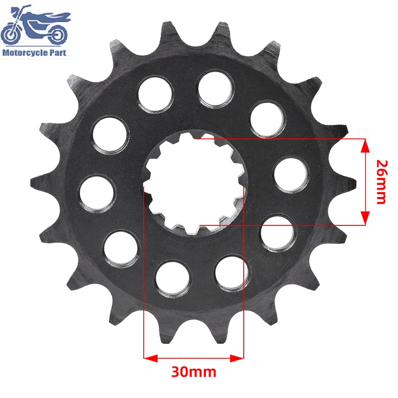 Per Triumph 865 Bonneville Special 865 Bonneville T100 Moto 20Crmnti Pignone Anteriore Pignone Silenzioso 525-18T 525 Catena 18T
