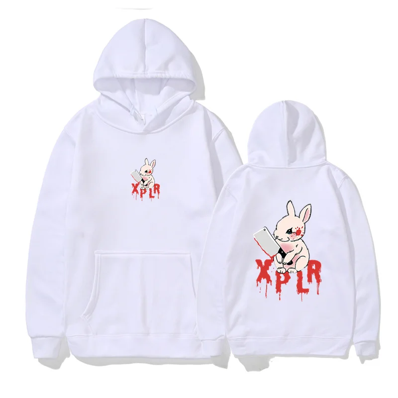 2023 Sam And Colby Rabbit Hoodie Xplr Merch Print Sweatshirts