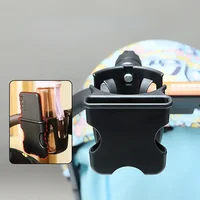 Porte-gobelets pour landau, porte-gobelet d'eau pour poussette de bébé, avec support pour téléphone portable, chariot, poussette de caricyclette, porte-bouteille, porte-téléphone 4
