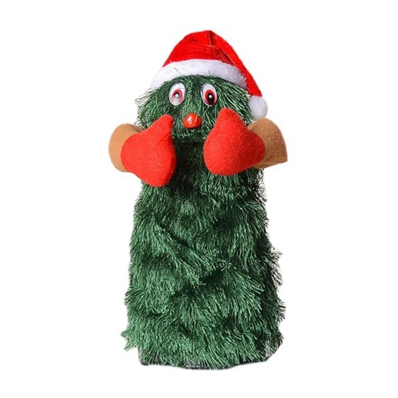 Dancing Christmas Tree Rocking Around The Christmas Tree Rotating Kids Toy Singing Electric Funny Toy