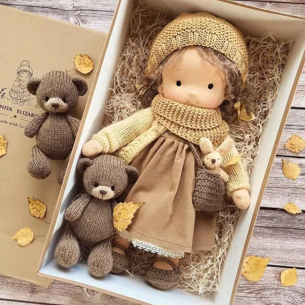 Mini-Weihnachts-Daumenpuppen, niedliche handgefertigte Puppen, einzigartige Kuschelpuppen zum Schlafen, tolles Geburtstagsgeschenk für Kinder_voghion.com