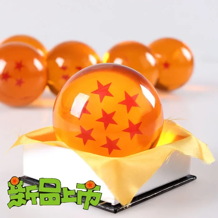7,6 cm Dragon Ball Z Anime Figur Kristall Ball Spielzeug 1 2 3 4 5 6 7 Stern Dragon Balls Desktop Dekoration Spielzeug Kinder Geschenk – Detail 4