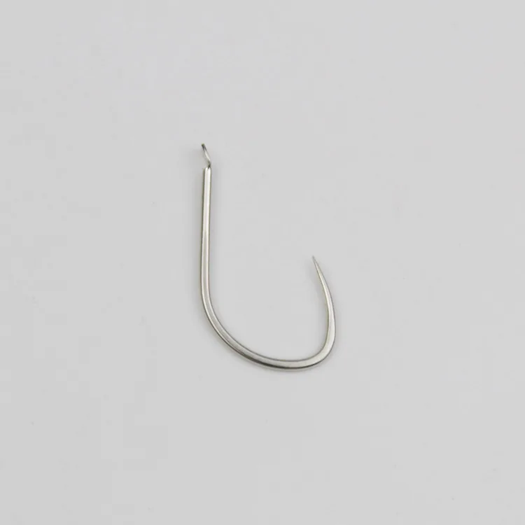 Fishing hook bulk without barbs new improved crucian carp black pit slip fish Aji angle hook