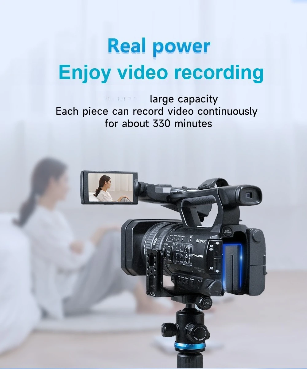NP-F970 for Sony Camcorder F750 F990 Fill Light 2500c Camera Battery with F970-C