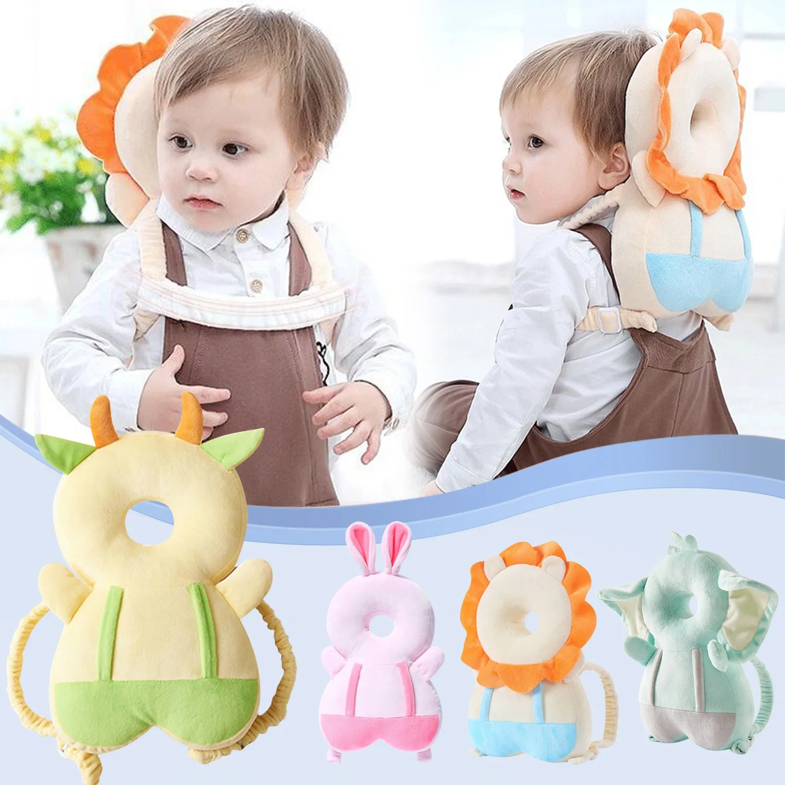 Top Selling Baby Shaped Pillow Prevention Flat Head Memory Animal Housewear &amp Furnishings Dropshiping |